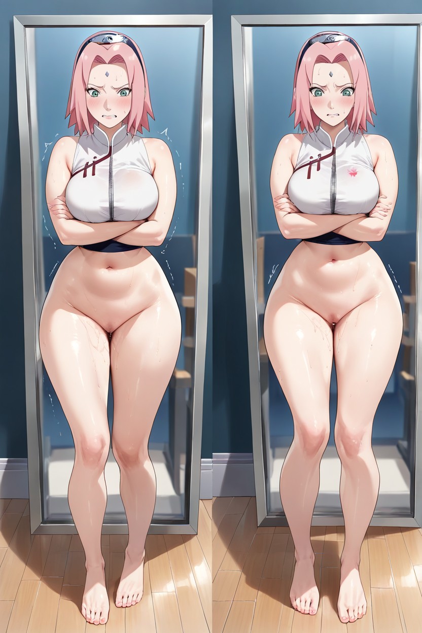 Creampie, Perfect Feet, Medium Breast Hentai AI Porn
