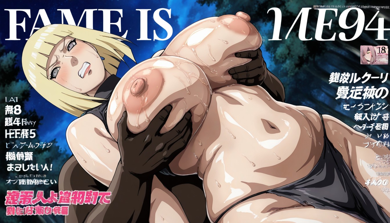 Accurate Anatomy, Extremely Sweaty, Samui From Naruto Hentai AI Porn