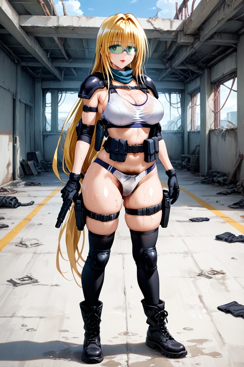 Perfect Face, Big Breast, Side View Porno IA Hentai