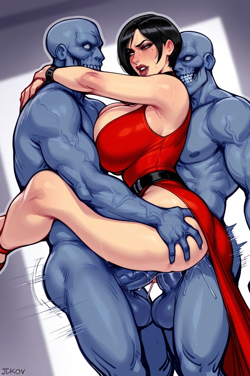Cinématique, Dutch Angle, Double Penetration Sex Porno IA Hentai