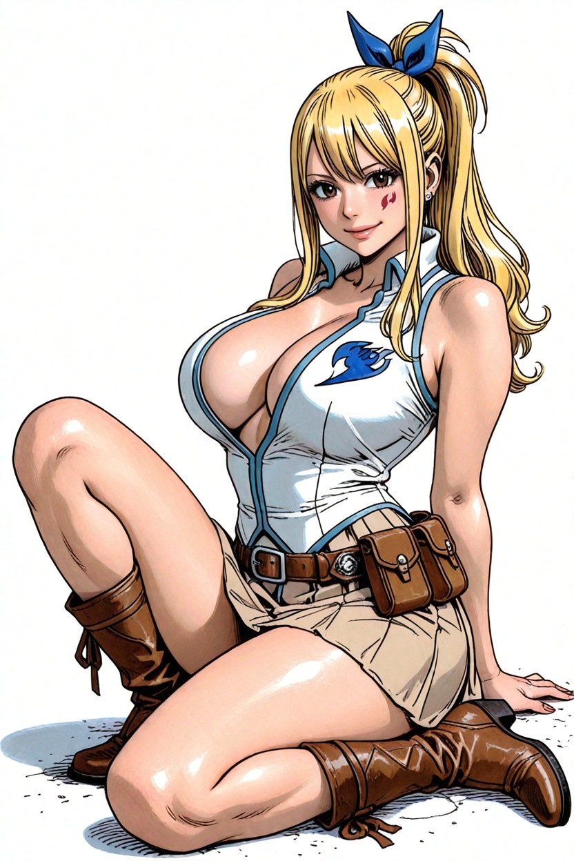 Brown Boots, 角色扮演, 巨乳 AI黃漫