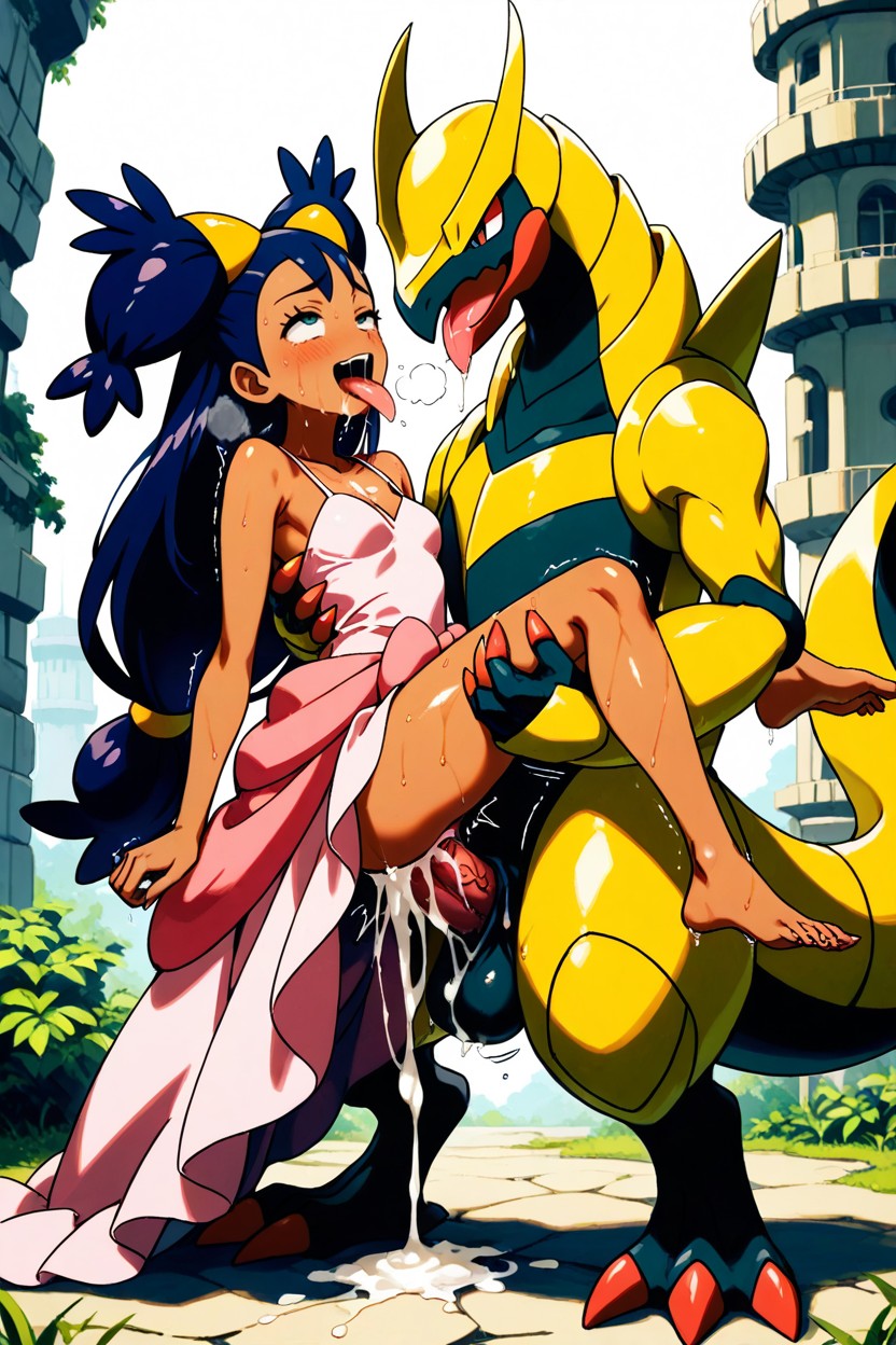 Massive Thick Cock, Ahegao, Culo Pequeño Hentai IA