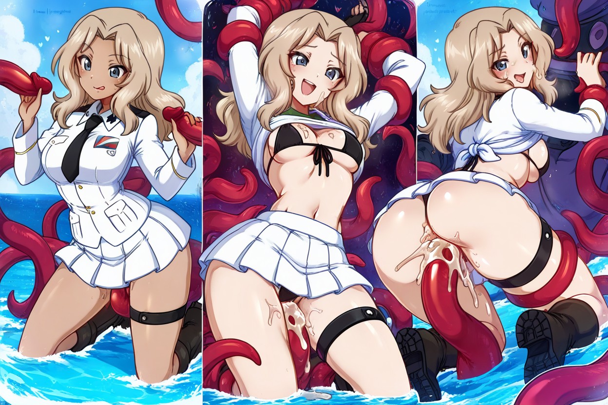 Vues Multiples, Black Military Boots, Huge Dick Porno IA Hentai