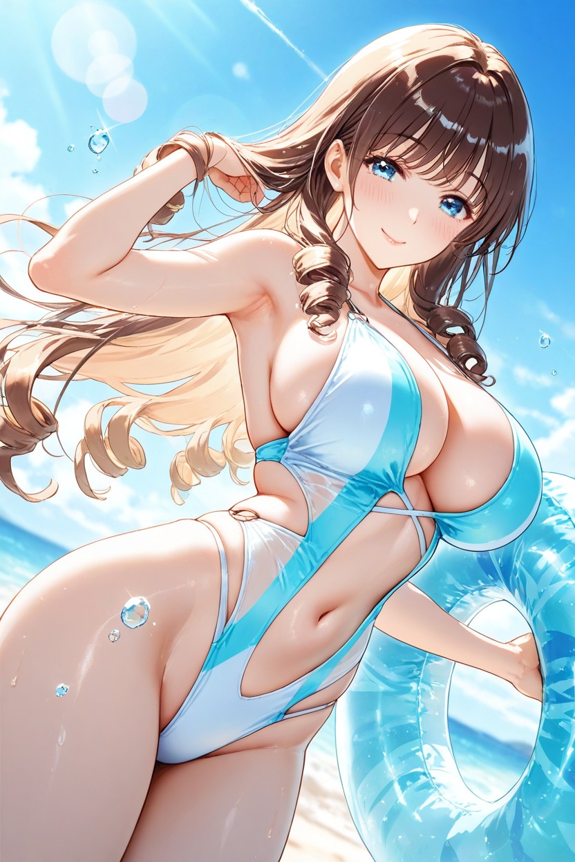 Depth Of Field, Super Sexy Monokini, Rule Of Thirds Hentai IA