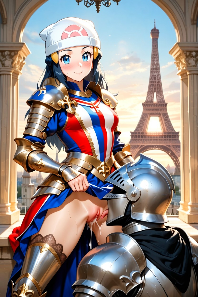 Cinematic Lighting, Cum Cleanup, Knight Armor Hentai AI Porn