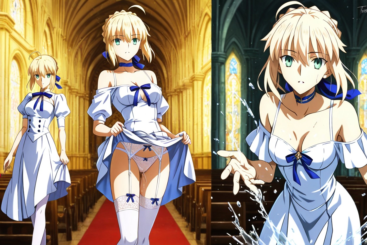 Fate's Artoria Pendragon, 25+, Intense Hip Movement Hentai KI Porno