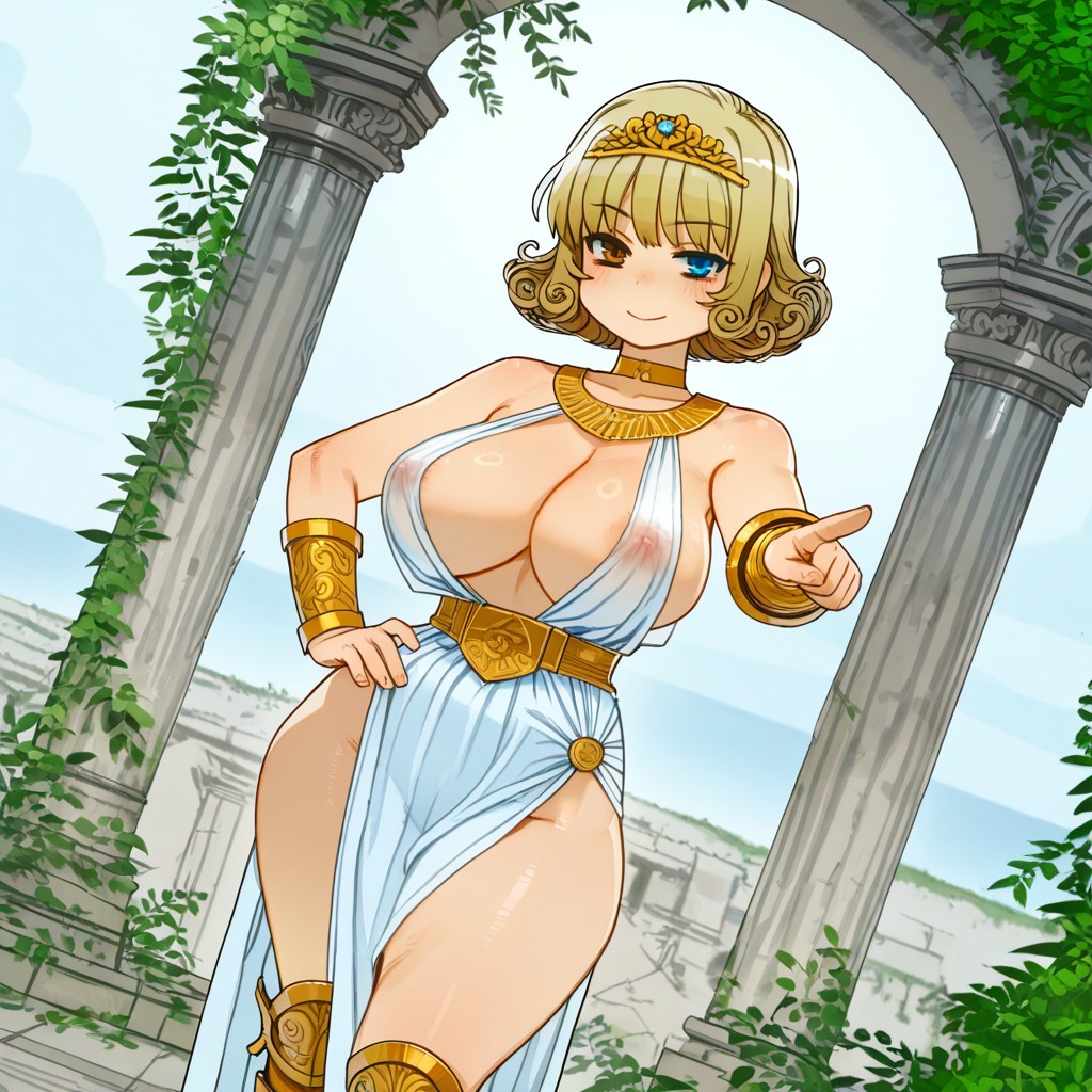 Akai Sashimi Style, Femenino, Bulging Areolas Hentai IA