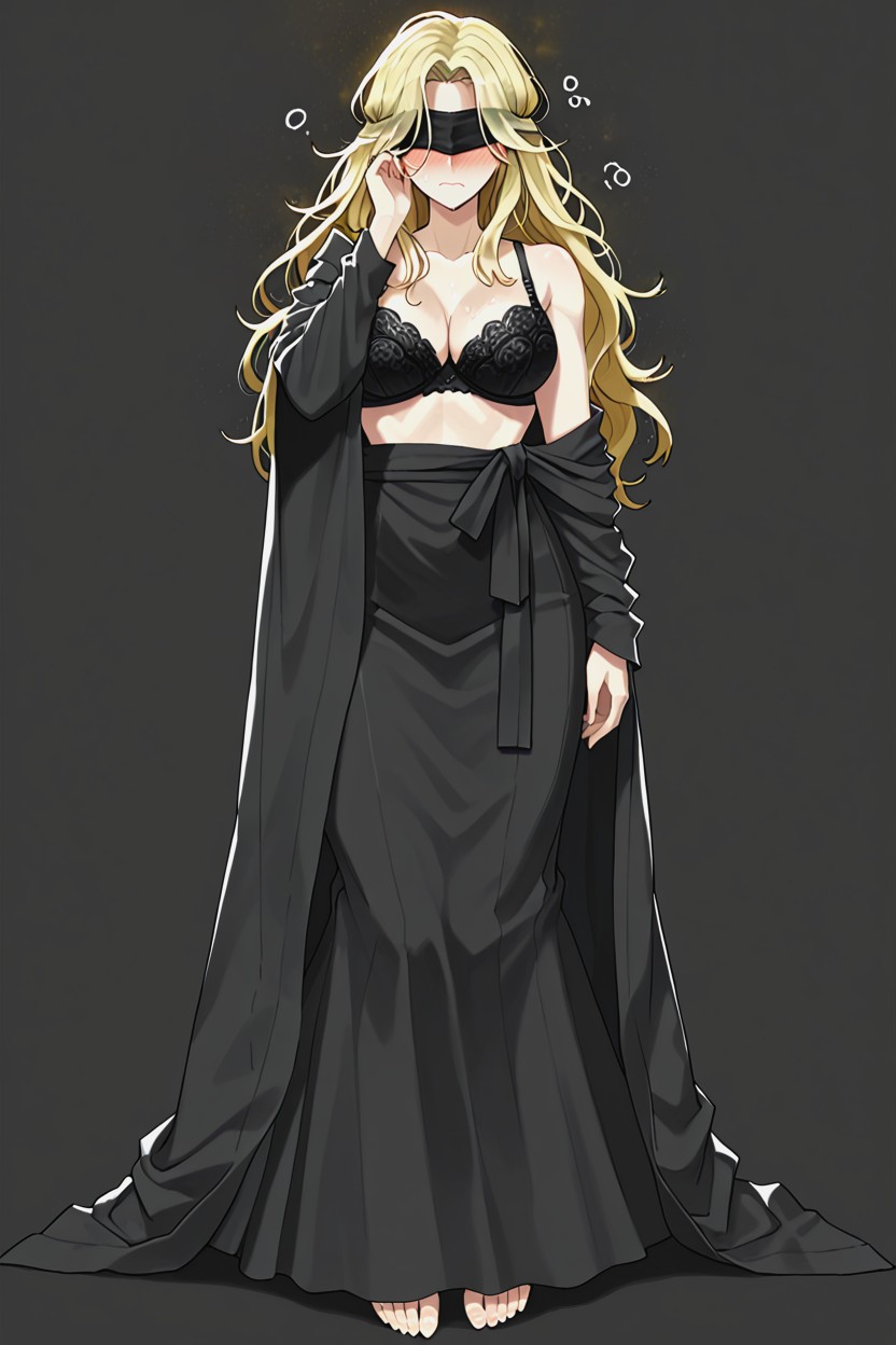 No Background, Hors Épaule, Fard À Joues Intégral Porno IA Hentai