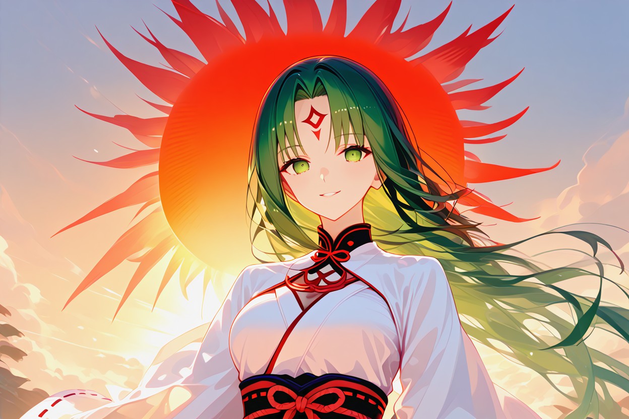 White Kimono, 18+, Gentle Expression Hentai IA
