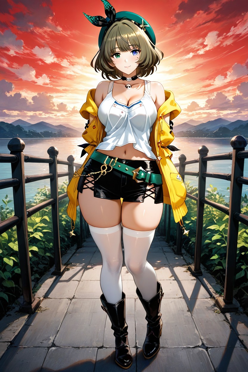 Cleavage, Collar Bone Line, 25+ Hentai AI Porn