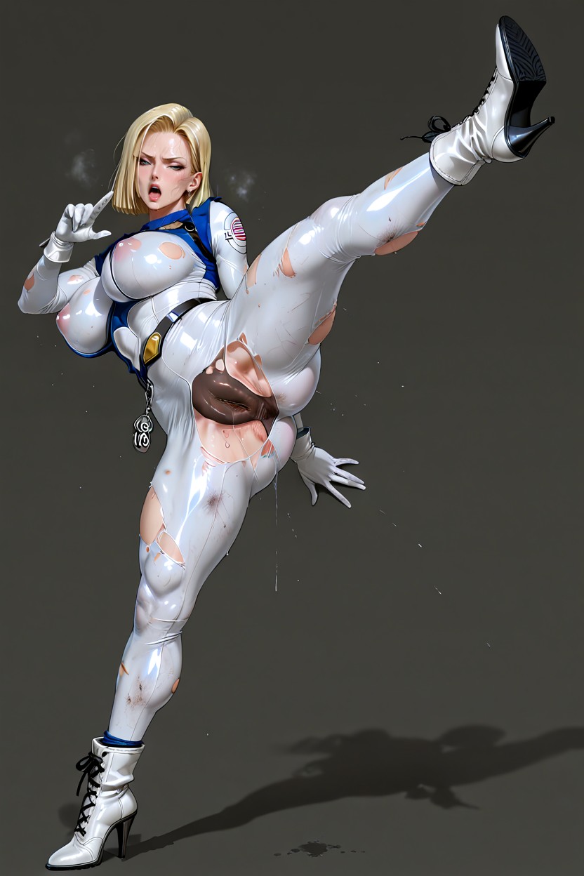 Covered Anus, Stained Crotch, Moaning Porno IA Hentai