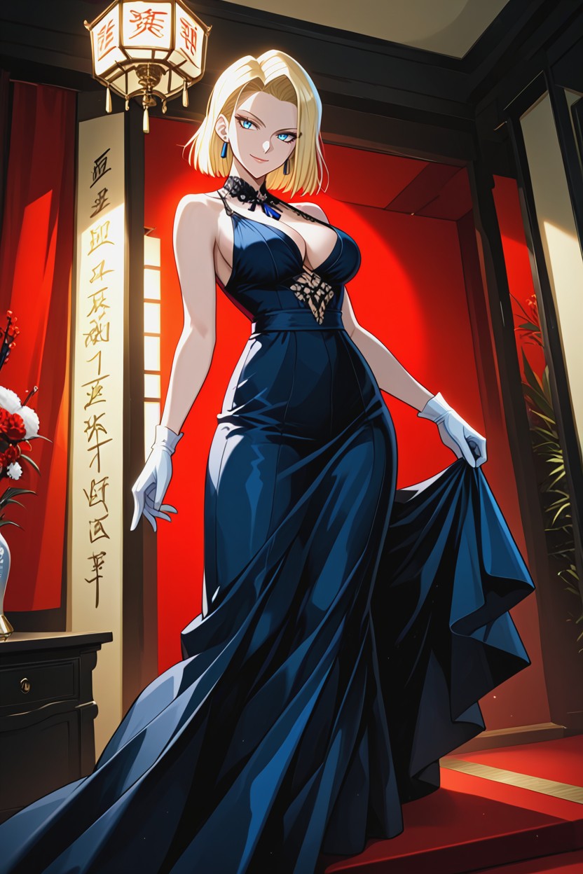 Medium Ass, A Slightly Slanted Background Camera Angle, Soft Lighting Hentai AI Porn