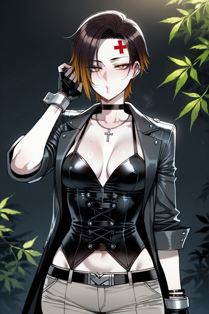 Oval Face, Ratatatat, Small Ass Hentai AI Porn