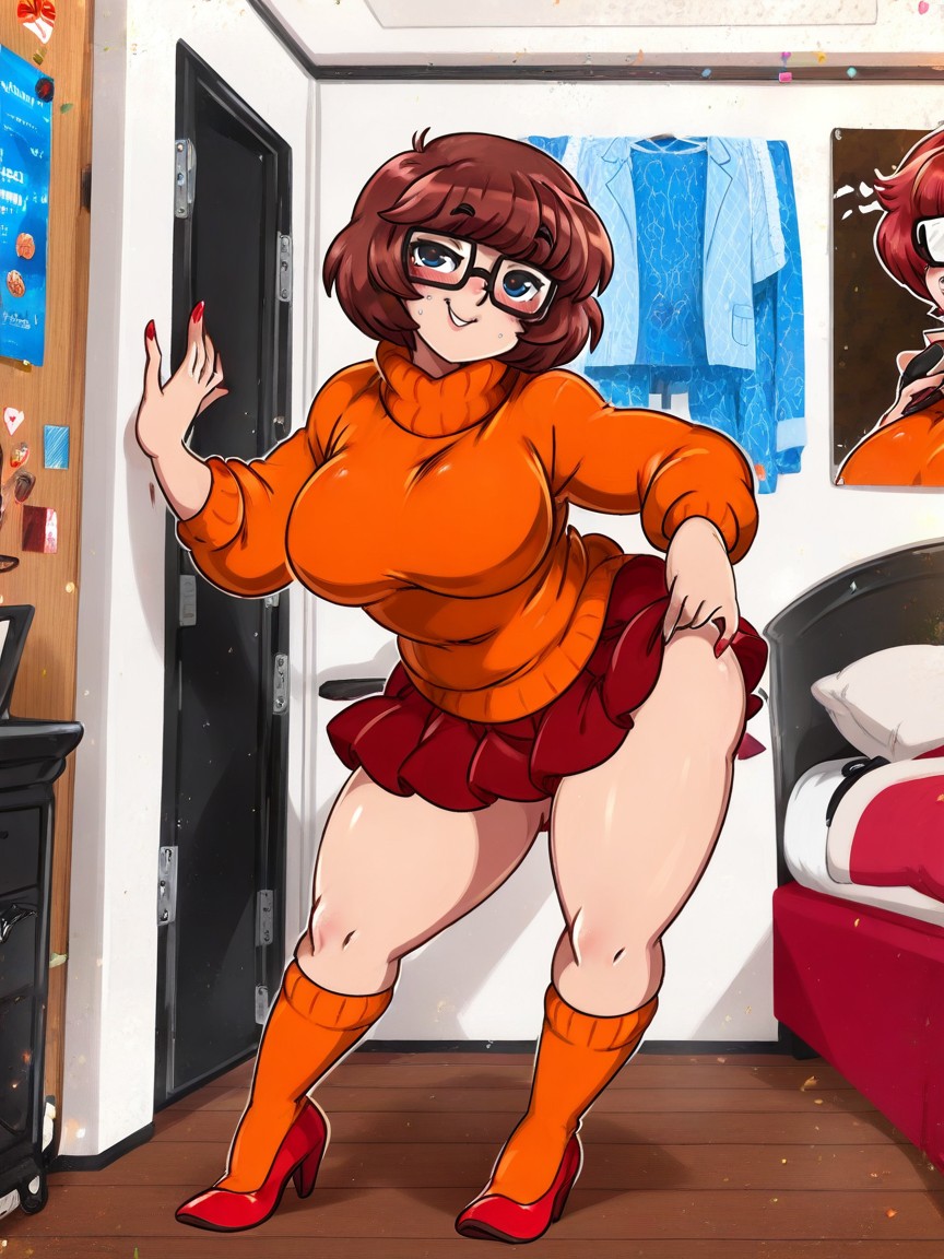 Velma, 25+, Disney Art Style Hentai IA