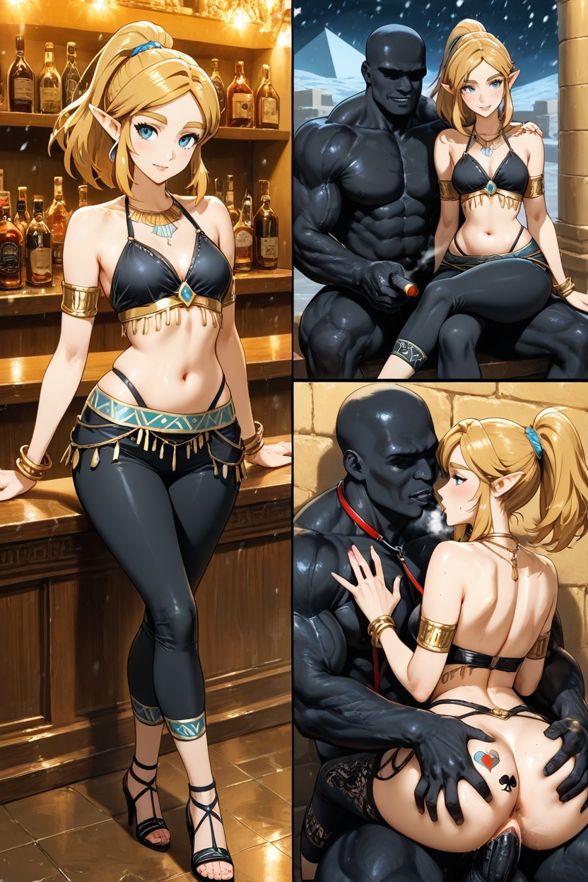 Harem, Blonde Hair, Cairo (pyramids) Hentai AI Porn