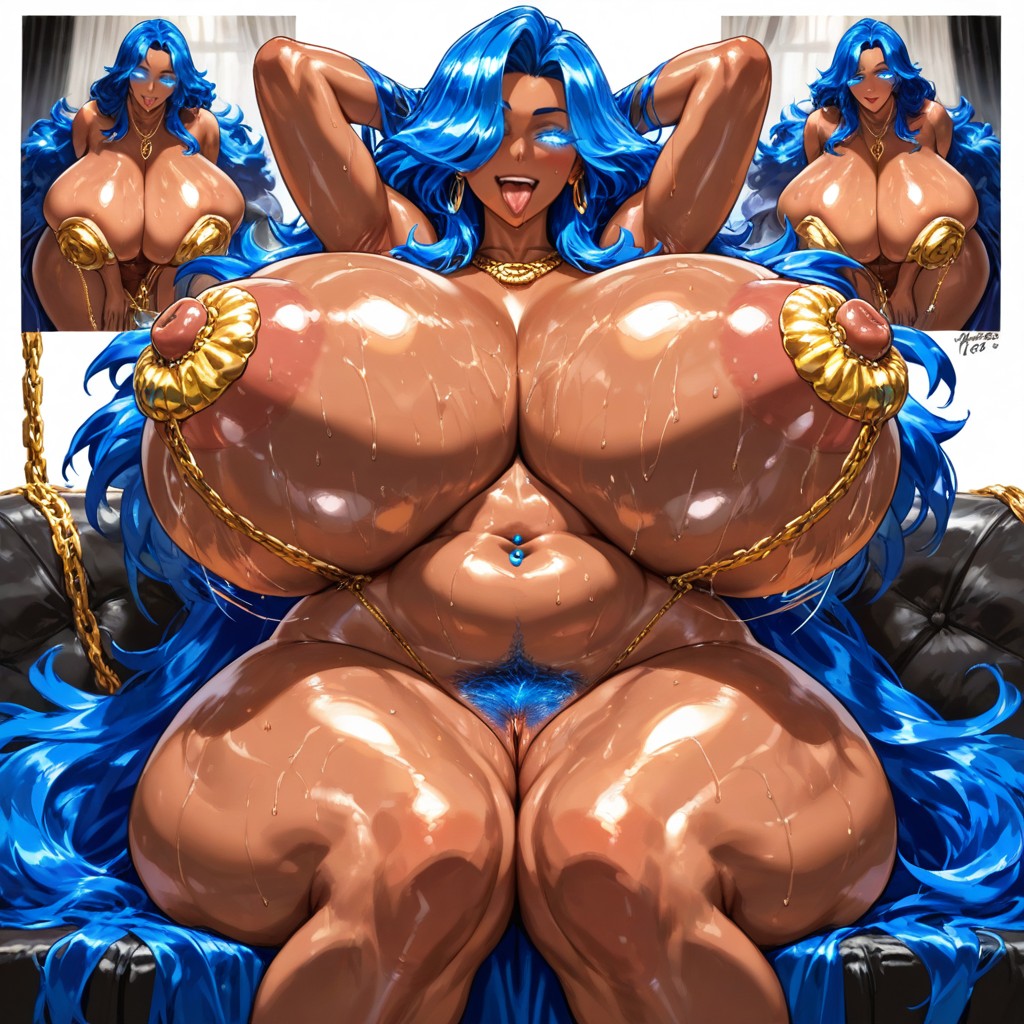Biggest Tits, Full Breasts, Tongue Out Hentai AI Porn