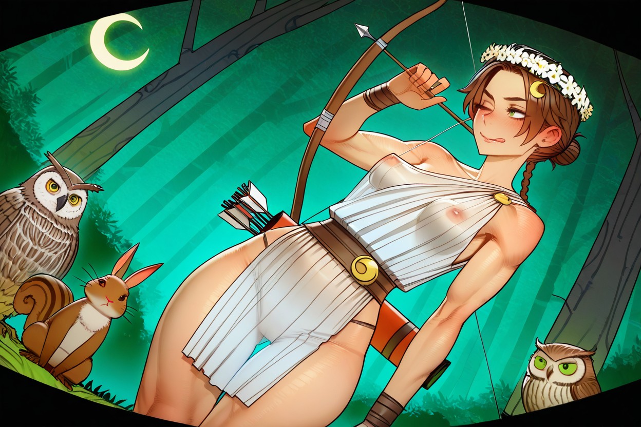 Muscular, Ratatatat Style, Medium Ass Hentai AI Porn