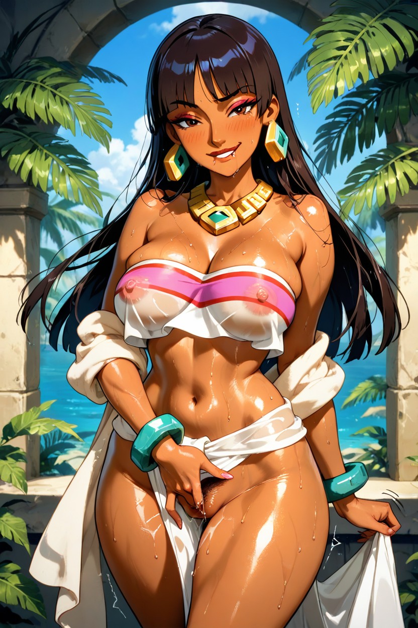Undressing, See Through Cloth, Legs Hentai AI Porn