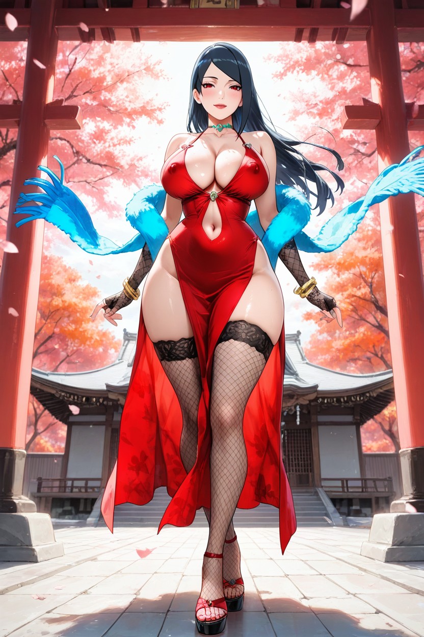 Japanese Temple, Open Vagina, Marked Vagina Hentai AI Porn