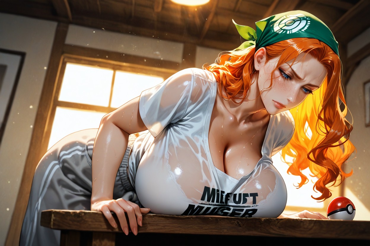 Curvy, Cinematic, God Rays Hentai AI Porn