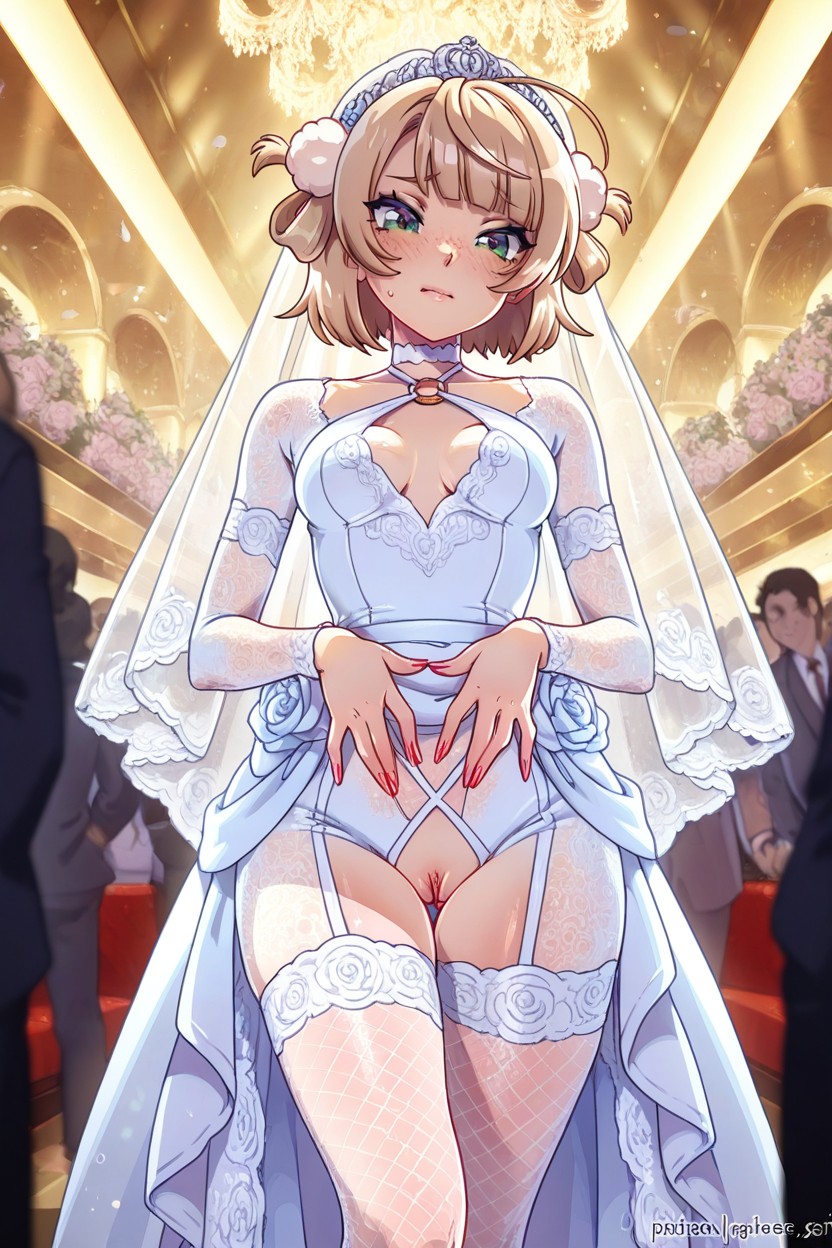 Legs Together, Small Ass, Official Illustration Hentai AI Porn