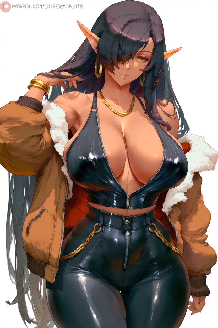 Hourglass Body, Smile, Gold Bracelet Hentai AI Porn