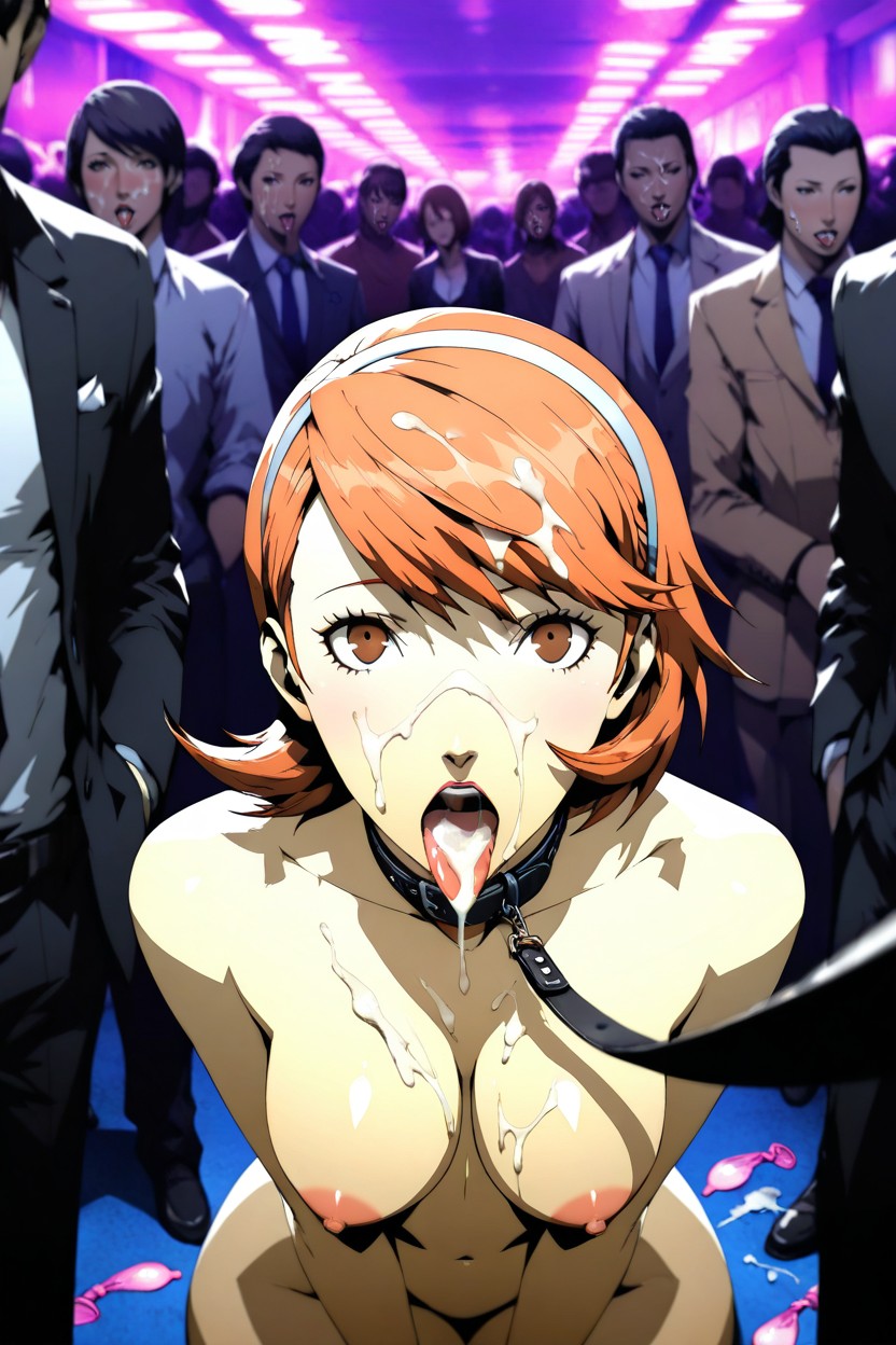 Brown Eyes, An Obedient Doggie, Cum Expansion Porno IA Hentai