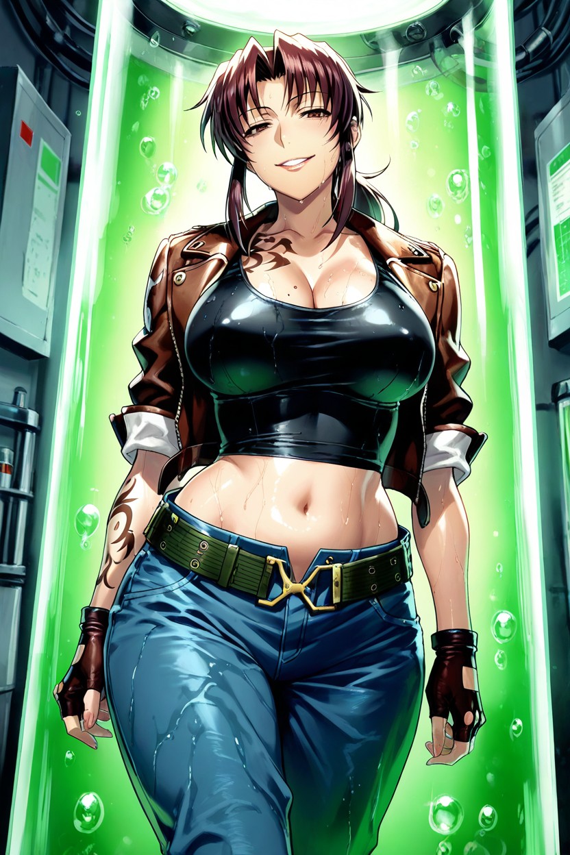 Super Detailed Face, Voluptuous, 25+ Hentai AI Porn