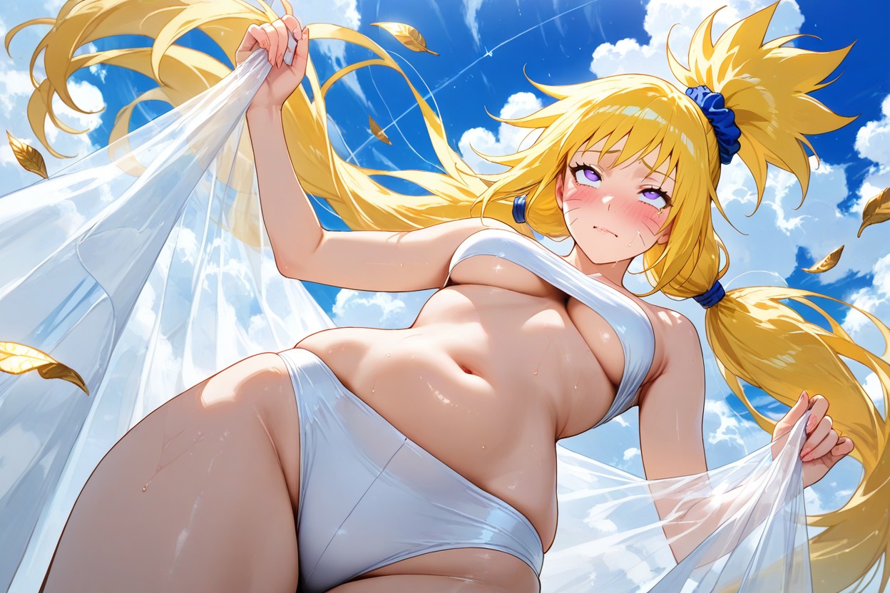Cloudy Below, Whisker Markings, Blue Eyes Hentai AI Porn