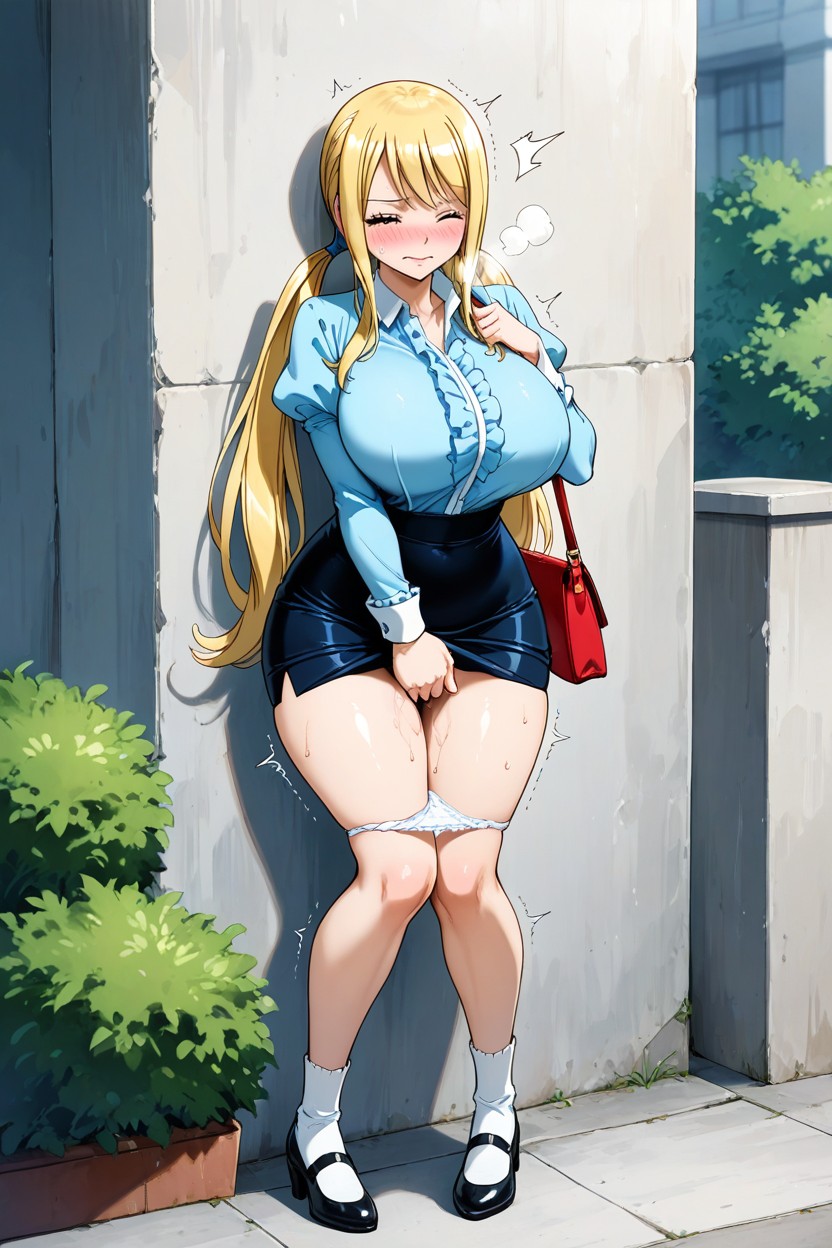 Juliet Sleeves, Small Ass, Ultra Long Hair Hentai AI Porn