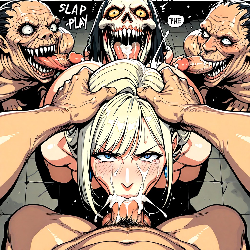 Avergonzada, Delgada, Hard Rough Face Fuck Hentai IA