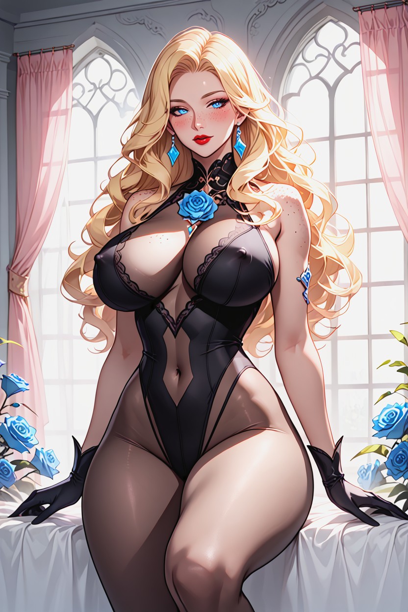 18+, Looking At Viewer, Extremely And Fit Princess Hentai AI Porn