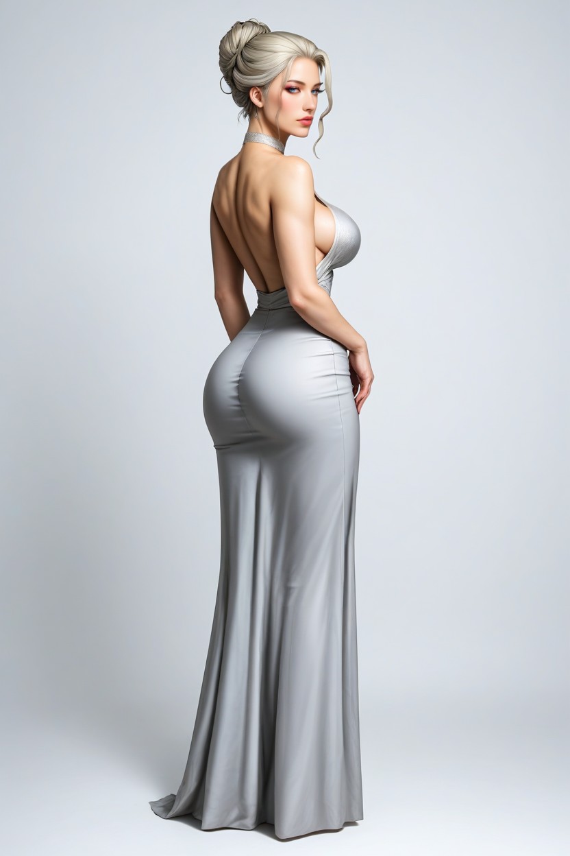 Soft, A Stunningly Beautiful - Russian Woman With Long, Dramatic Lighting Hentai AI Porn