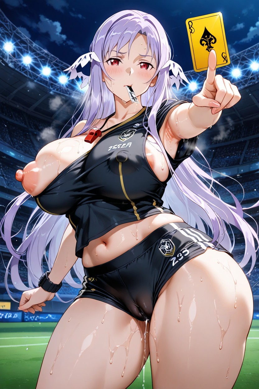 Swollen Cameltoe, Camel Toe, Side View Hentai IA