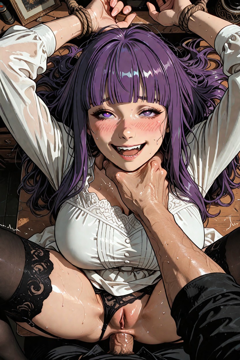 Deep Penetration, Sharp Focus, Fern From Frieren Hentai AI Porn