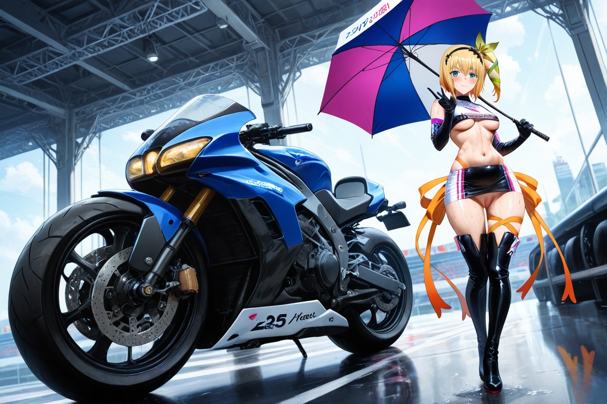Full Body, Hard Nipple, Tight Skirt Hentai AI Porn