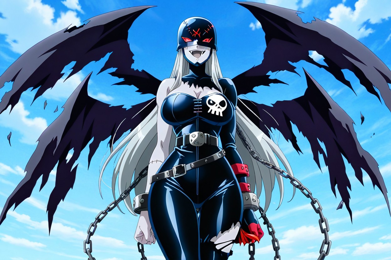 Asymmetrical Clothes, Front View, Medium Ass Hentai AI Porn