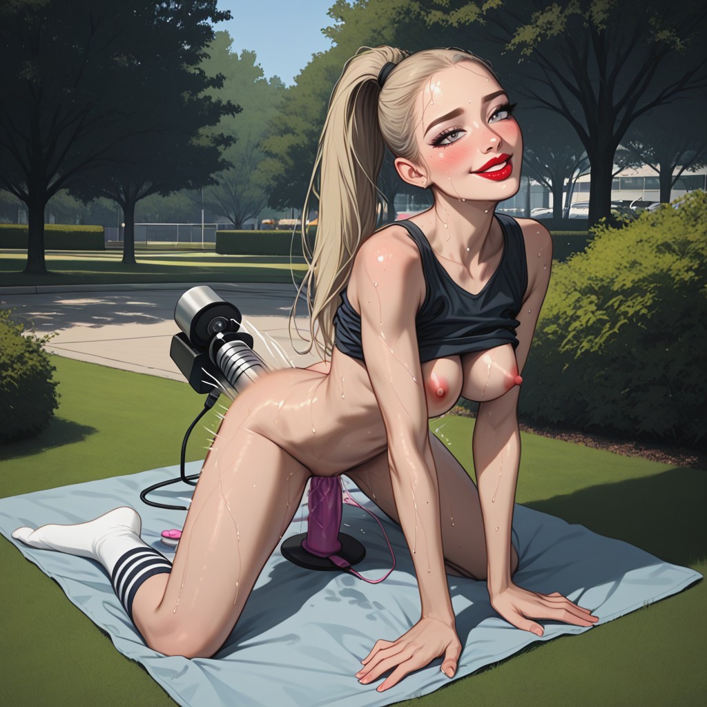 Shorterleg, Head Down On Pillow, Sweaty Skin Hentai IA