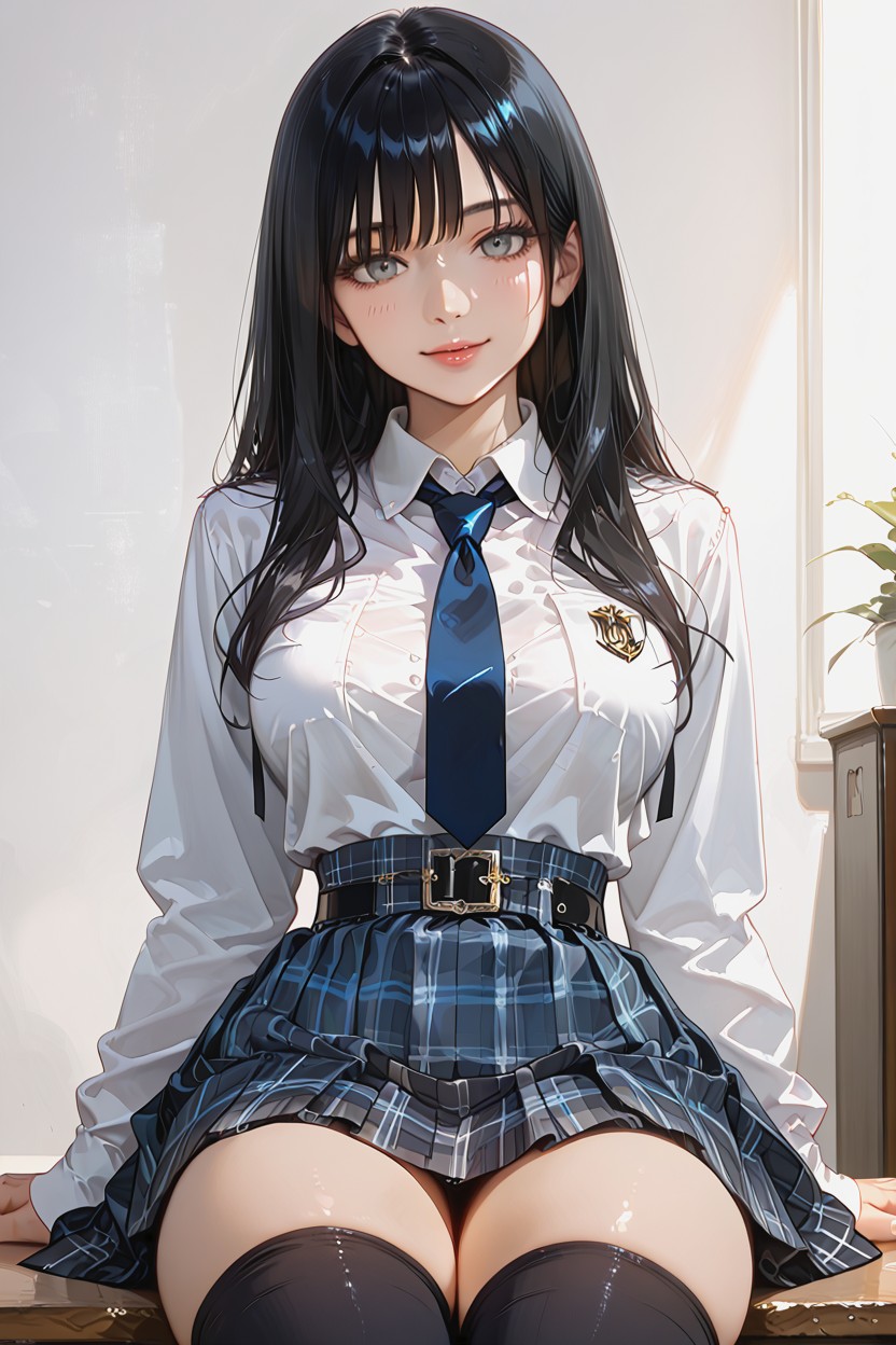 18+, Classroom, Waist Shot Hentai AI Porn