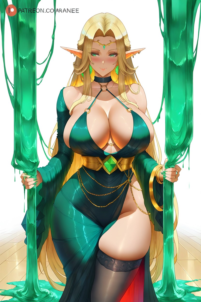 Very Long Hair, Ornate, Open Hair Hentai AI Porn