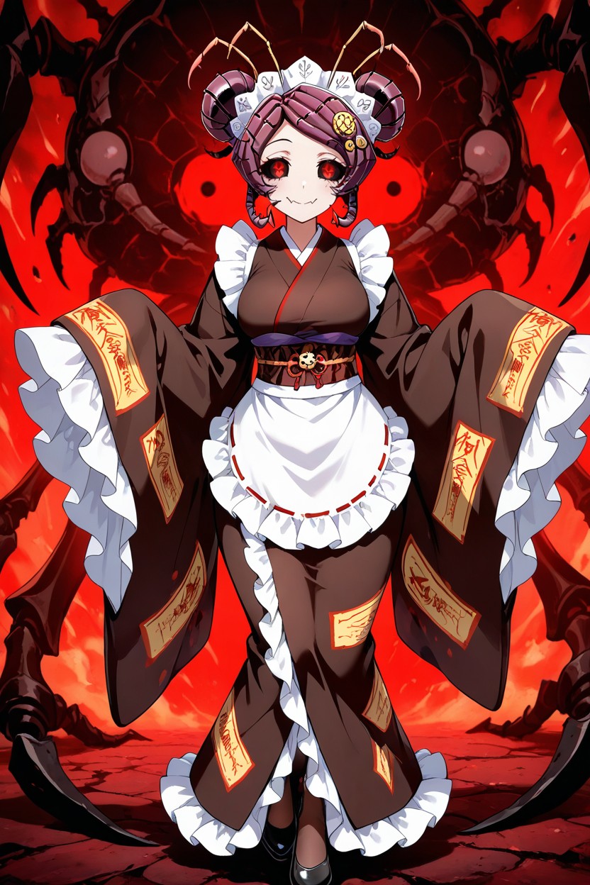 Obi, Culo Mediano, Red Pupils Hentai IA