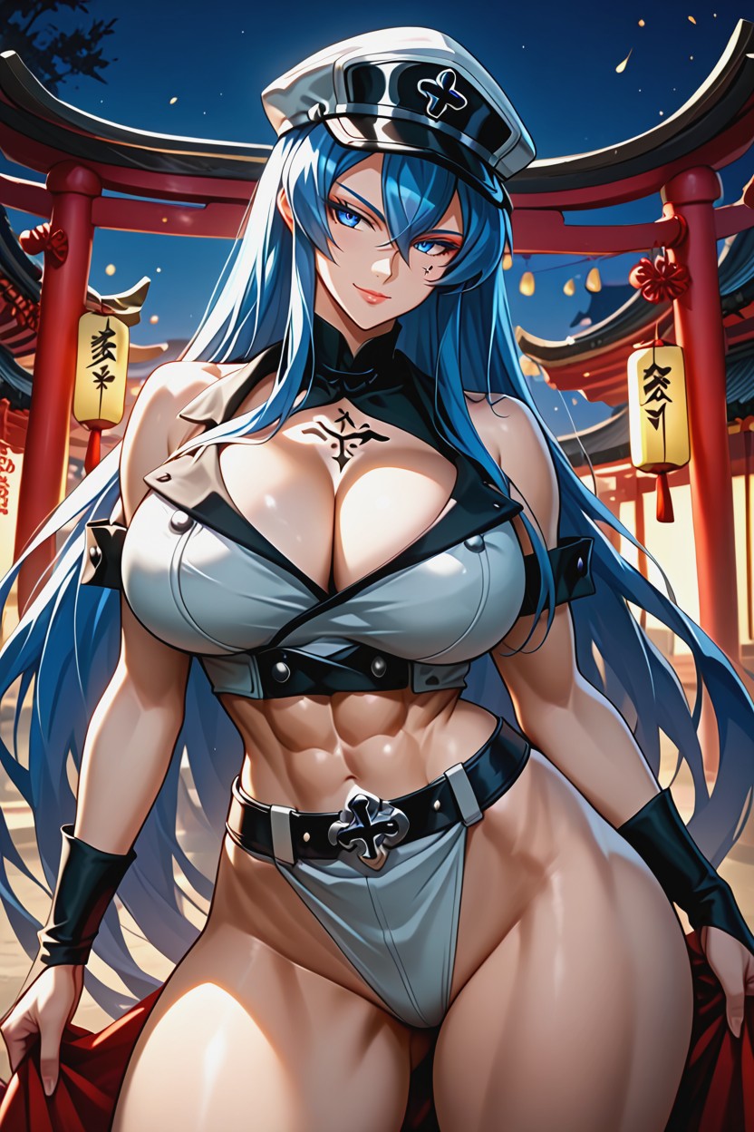 Massive Breasts, Sculpted Legs, No Hat Hentai IA