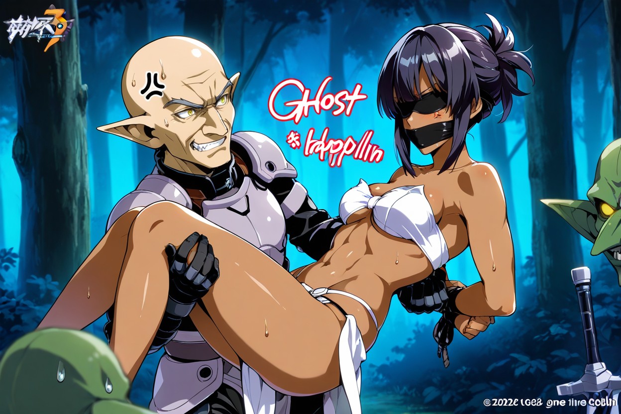 Physical Contact, Front View, Africana Hentai IA