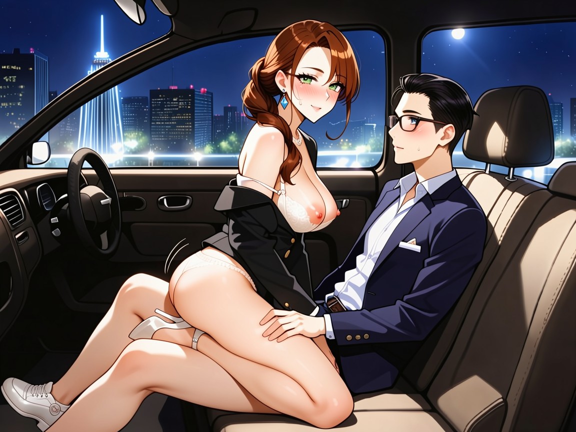 Female On Top Of Male, Blue Eyes, Uncensored Hentai AI Porn