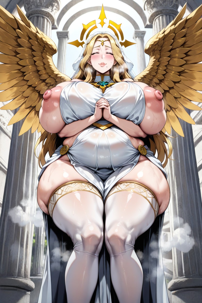 Bottom Up, Huge Natural Tits, Ass Bigger Hentai AI Porn