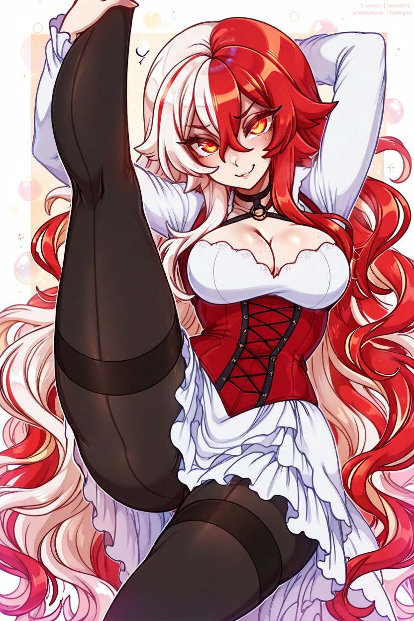 White, Female, Bust Up Hentai IA