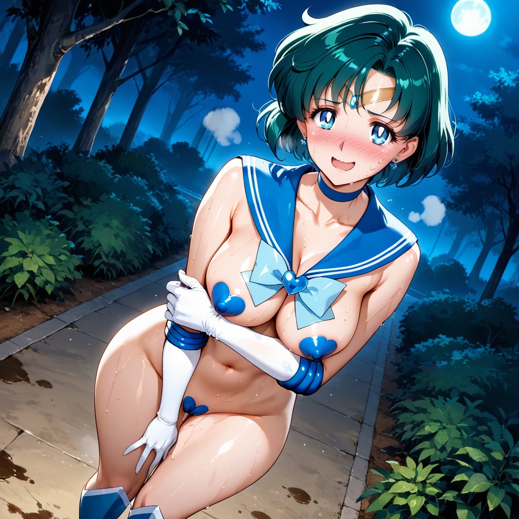 Stomach, Nose Blushing, Clitoral Hood Hentai AI Porn