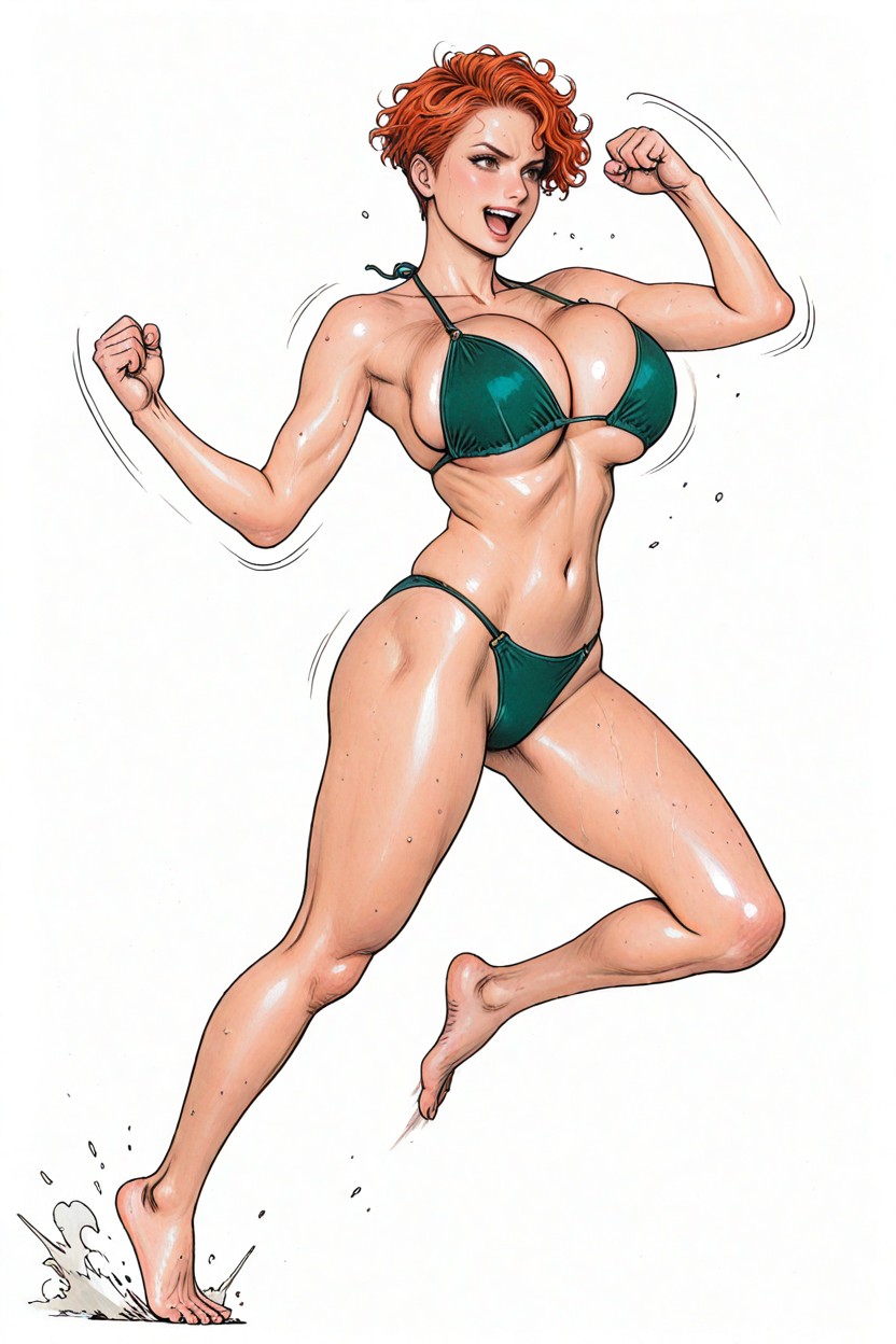 Hazel Eyes, 18+, Full Body View Hentai IA