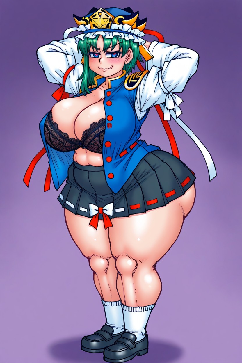 Ojos De Corazón, Looking At Viewer, Medium Hair Hentai IA