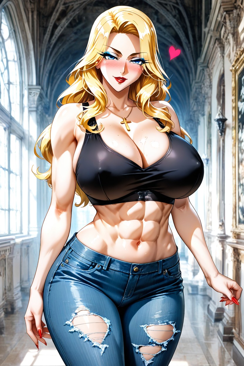 Art Style Kagami Hirotaka, Londres, Toned Hentai IA